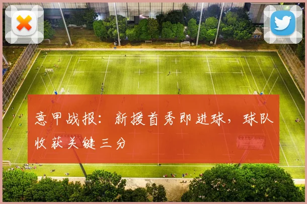 意甲战报：新援首秀即进球，球队收获关键三分